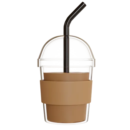 Cold Coffee  3D Icon