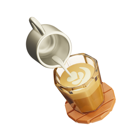 Cold Coffee  3D Icon