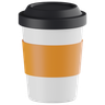 cold coffee cup emoji 3d