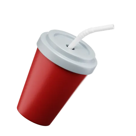 Cold Drink  3D Icon