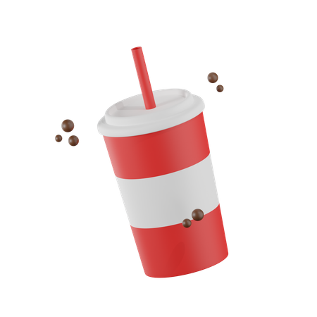 Cold Drink  3D Icon