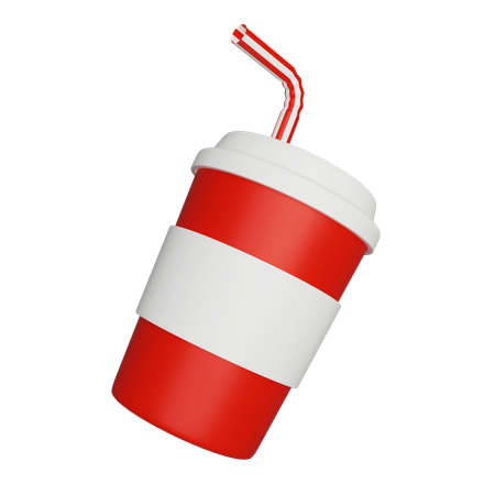 Cold Drink  3D Icon