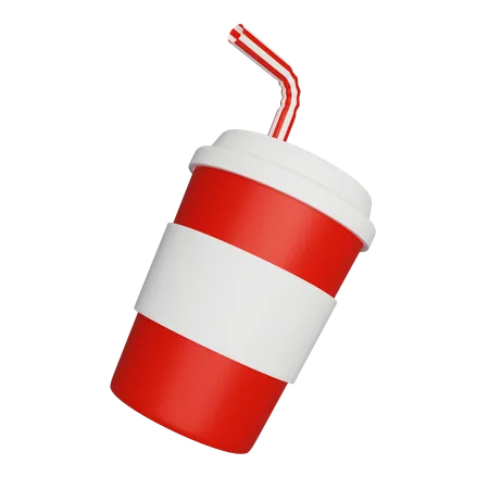 Cold Drink  3D Icon