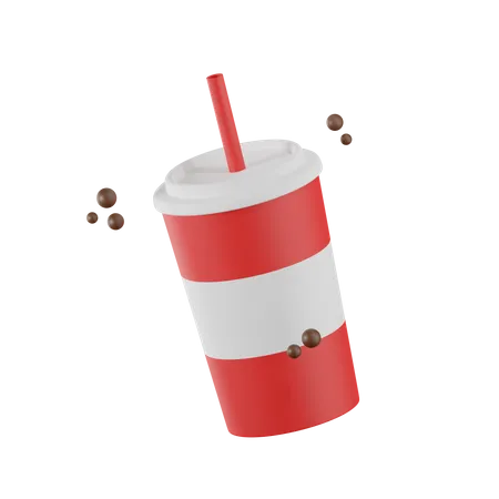 Cold Drink  3D Icon