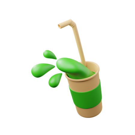 Cold drinks  3D Icon