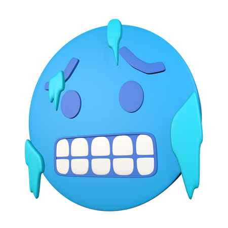 Cold Emoji  3D Icon