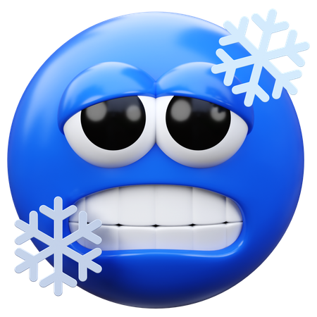 Cold Emoji  3D Icon