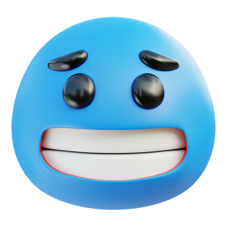 Cold emoji  3D Icon