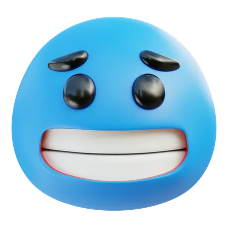 Cold emoji  3D Icon