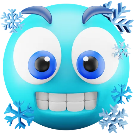 Cold Emoji  3D Icon