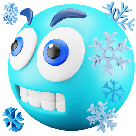 Cold Emoji  3D Icon