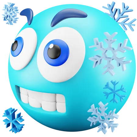 Cold Emoji  3D Icon