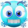 3d for cold emoji