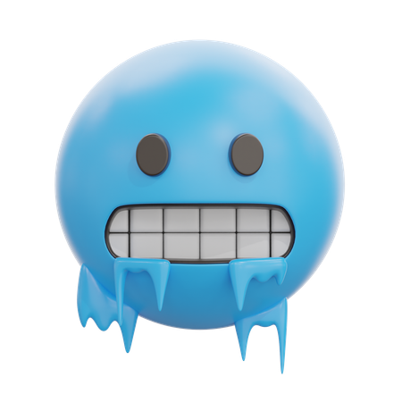 Cold Face  3D Icon