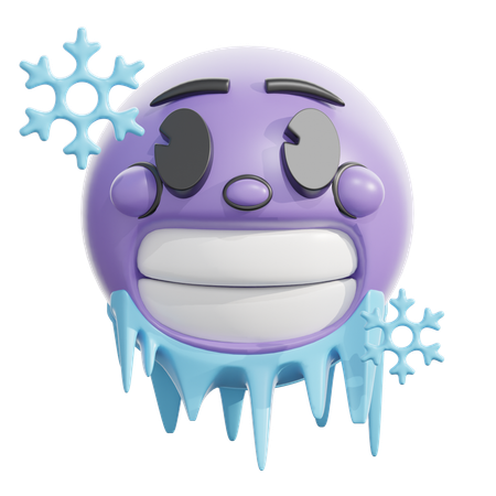Cold face  3D Icon