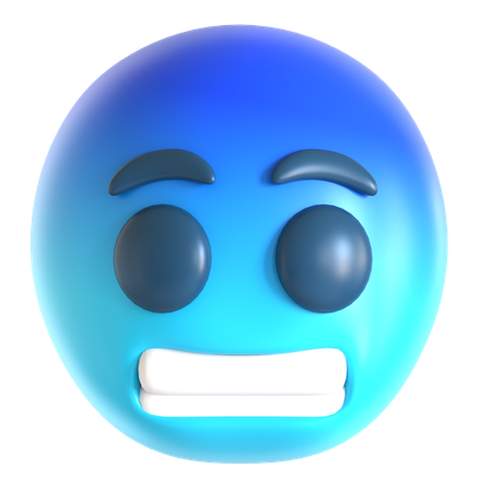 Cold Face  3D Icon