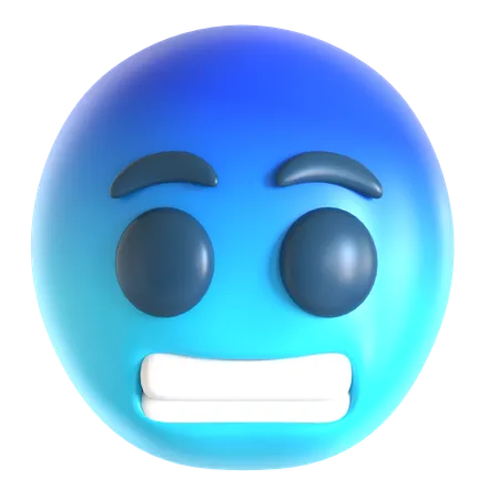 Cold Face  3D Icon