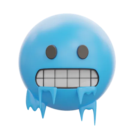 Cold Face  3D Icon