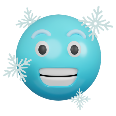 Cold Frozen  3D Icon