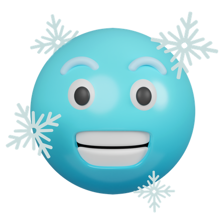 Cold Frozen  3D Icon