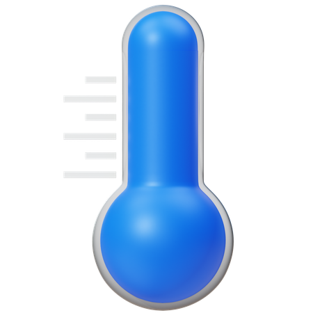 Cold Temperature  3D Icon