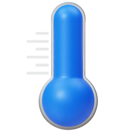 Cold Temperature  3D Icon