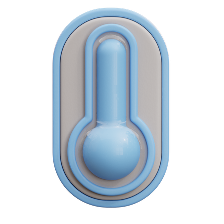 Cold Temperature  3D Icon