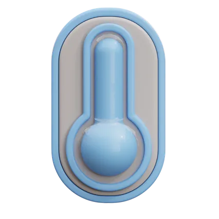 Cold Temperature  3D Icon