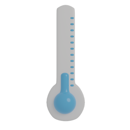 Cold Temperature  3D Icon