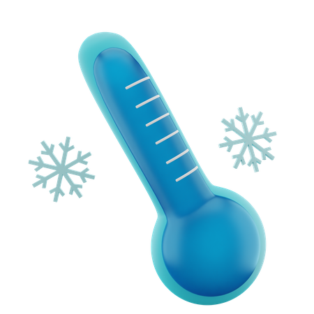 Cold Temprature  3D Icon