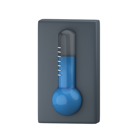 Cold Thermometer  3D Icon