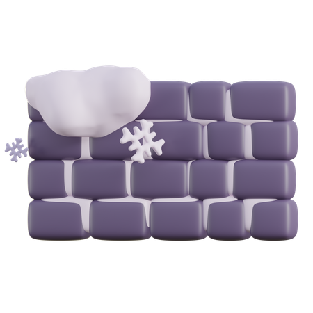 Cold Wall  3D Icon