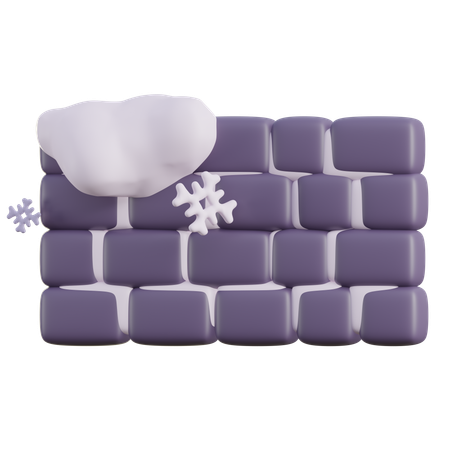 Cold Wall  3D Icon