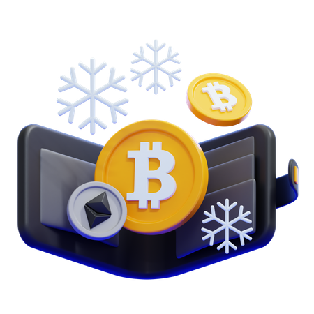 Cold Wallet  3D Icon