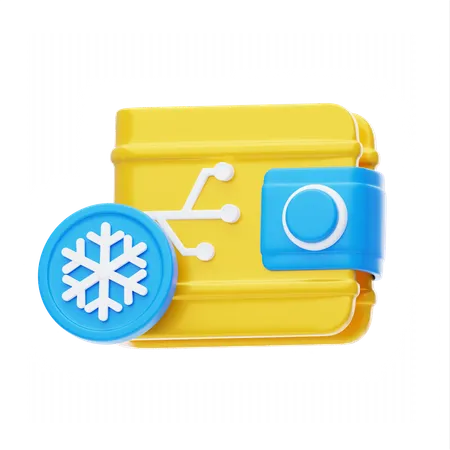 Cold Wallet  3D Icon