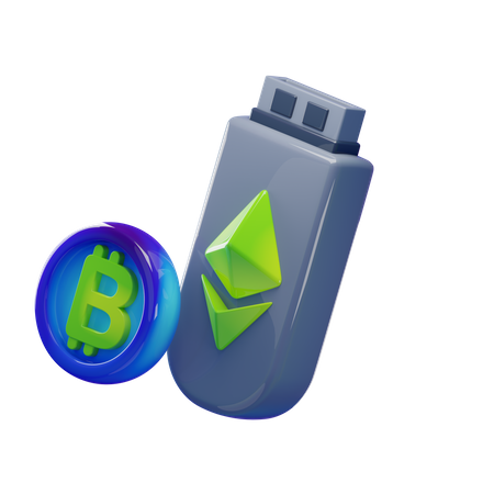 Cold Wallet  3D Icon