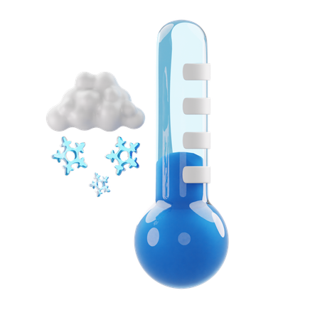 Cold Weather  3D Icon