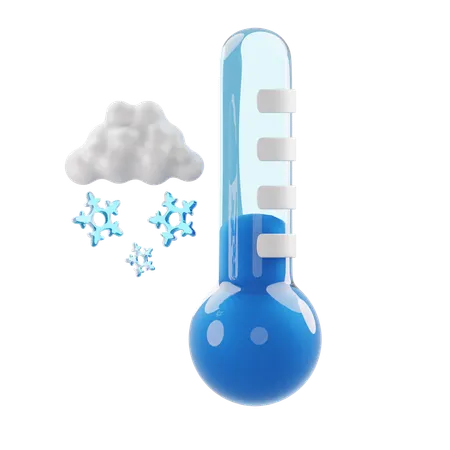 Cold Weather  3D Icon
