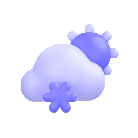 Cold Weather  3D Icon