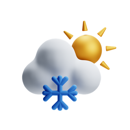 Cold Weather  3D Icon