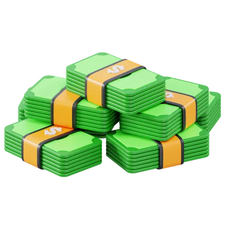 Coleta de dinheiro  3D Icon