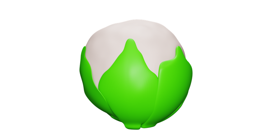 Coles de Bruselas  3D Icon