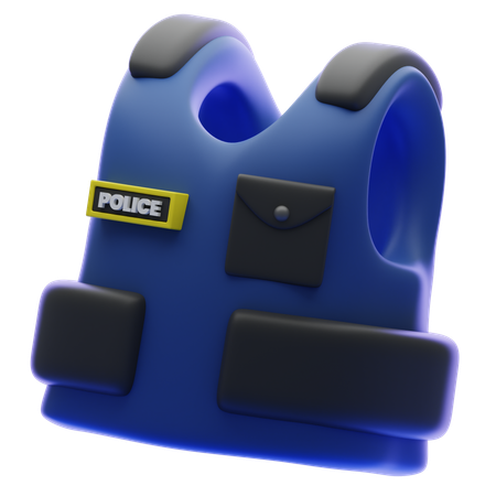 Colete a prova de balas  3D Icon