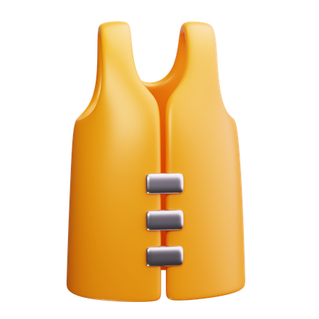 Colete de alta visibilidade  3D Icon