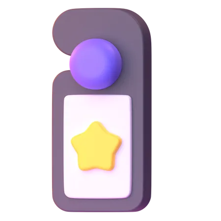Colgador de puerta  3D Icon