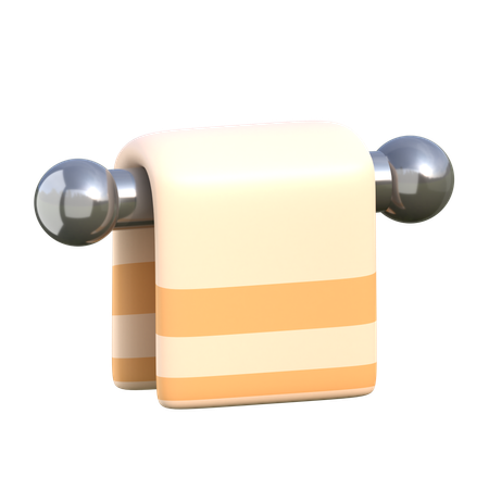 Colgador de toallas  3D Icon