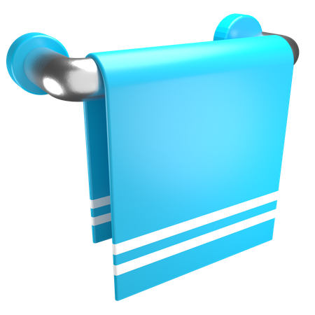 Colgador de toallas  3D Icon