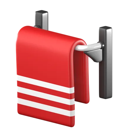 Colgador de toallas  3D Icon