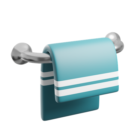 Colgador de toallas  3D Icon