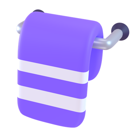 Colgador de toallas  3D Icon